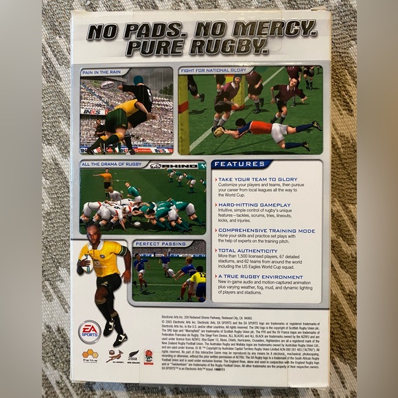 EA Sports NHL Demo Disc 2005 Sealed & Rugby 2004 PC CD-ROM Games Rated E - Picture 6 of 8